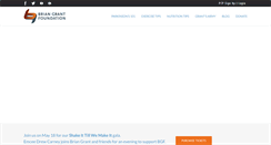 Desktop Screenshot of briangrant.org